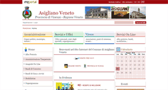Desktop Screenshot of comune.asiglianoveneto.vi.it